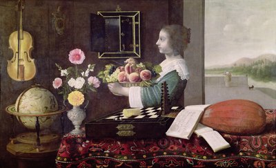 The Five Senses, or Summer by Sebastian Stoskopff